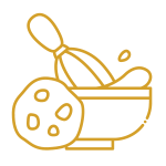 Essential baking additives and syrups.